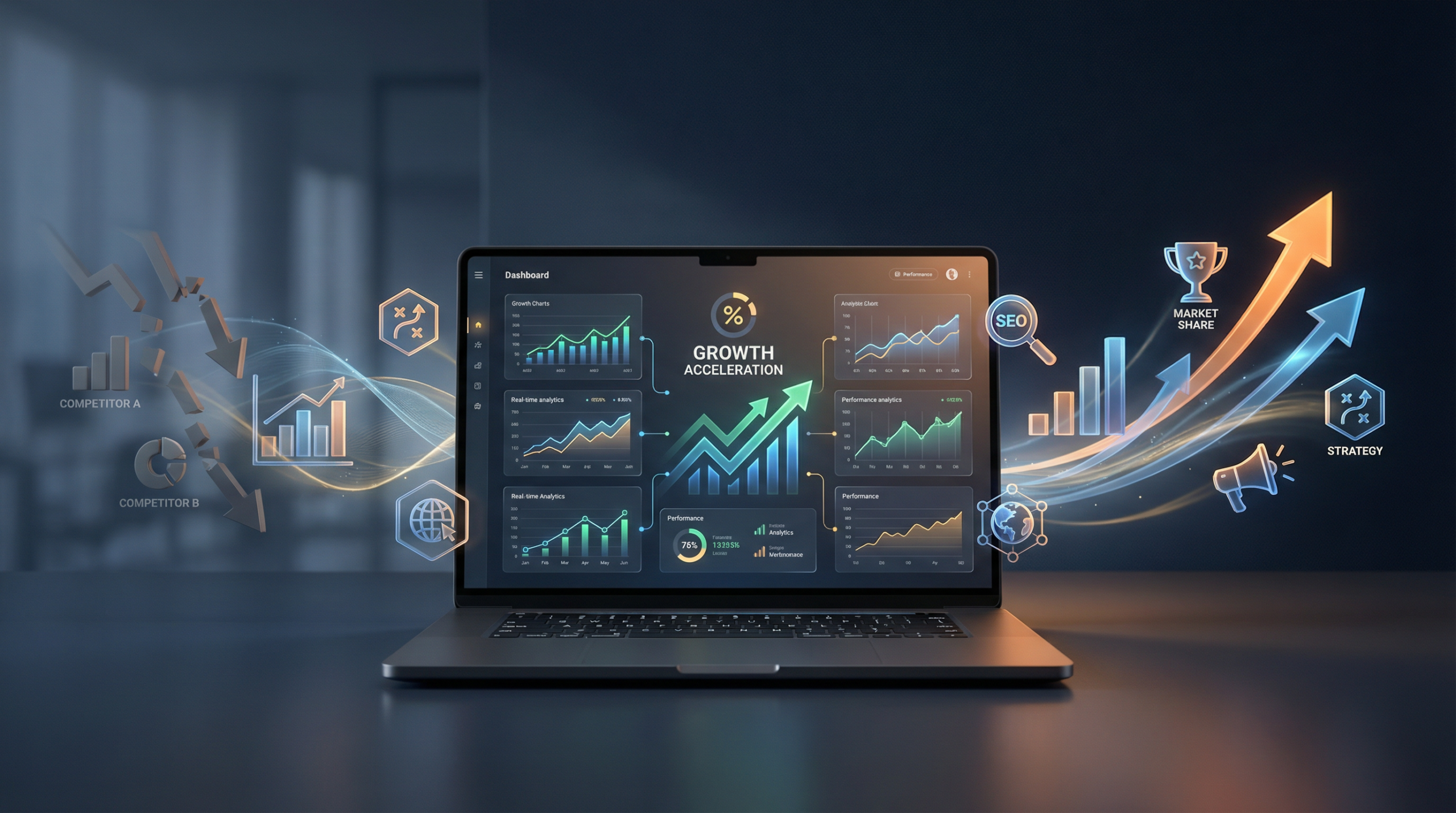 modern businesses growing